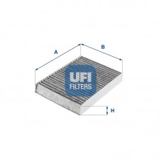 54.245.00 UFI Фільтр повітря у внутрішньому просторі