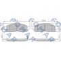 FO 933081 FOMAR Friction КомплеК т гальмівних колодок, дискове гальмо