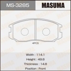 MS-3285 MASUMA Комплект гальмівних колодок