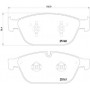 P 85 128 BREMBO Комплект гальмівних колодок дисковий гальм