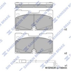 SP4506 Hi-Q КомплеК т гальмівних колодок, дискове гальмо