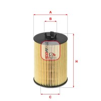 S 5063 PE SOFIMA Масляний фільтр