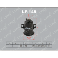 LF-148 LYNXauto Паливний фільтр