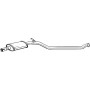 284-619 BOSAL Середній глушник вихлопних газів