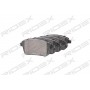 402B0609 RIDEX Комплект гальмівних колодок дисковий гальм