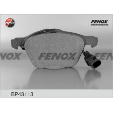 BP43113 FENOX Комплект гальмівних колодок дисковий гальм
