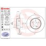 08.7211.21 BREMBO Гальмівний диск