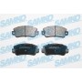 5SP128 SAMKO Комплект гальмівних колодок дисковий гальм