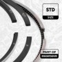 R1009700VR1 ET ENGINETEAM Комплект поршневих кілець