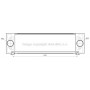 FD4704 AVA QUALITY COOLING Интеркулер