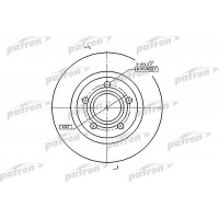 PBD4239 PATRON Гальмівний диск