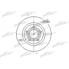 PBD4239 PATRON Гальмівний диск