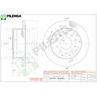 5680 PILENGA Гальмівний диск