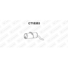 CT15353 VENEPORTE Глушник вихлопних газів кінцевий