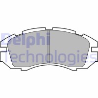LP813 DELPHI КомплеК т гальмівних колодок, дискове гальмо