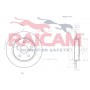 RD01100 RAICAM Гальмівний диск