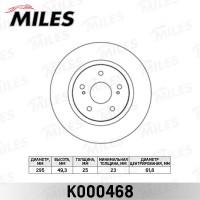 K000468 MILES Гальмівний диск