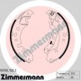 10990.158.2 ZIMMERMANN Комплект гальмівних колодок