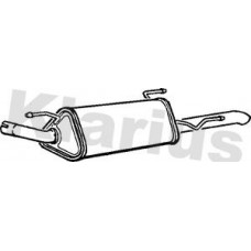 220460 KLARIUS Глушник вихлопних газів кінцевий