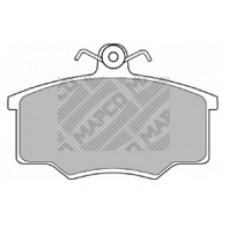 6138 MAPCO Комплект гальмівних колодок дисковий гальм