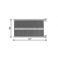MS6780 AVA QUALITY COOLING Теплообмінник обігрів салону