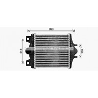 Интеркулер AVA QUALITY COOLING AU4348