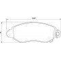 363710209098 MAGNETI MARELLI Комплект гальмівних колодок дисковий гальм