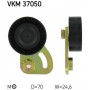 VKM 37050 SKF натяжний ролик, Поліклиновий ремінь