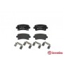 P 59 060 BREMBO Комплект гальмівних колодок дисковий гальм