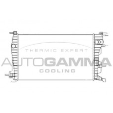 105715 AUTOGAMMA Радіатор охолодження двигуна