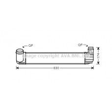 RTA4413 AVA QUALITY COOLING Интеркулер