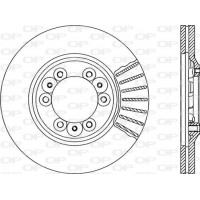 BDA1672.20 OPEN PARTS Гальмівний диск