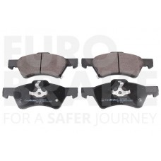 5502229320 EUROBRAKE Комплект гальмівних колодок дисковий гальм