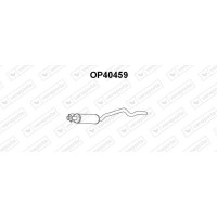 OP40459 VENEPORTE Предглушник вихлопних газів