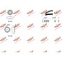 04.5395 AUTOKIT Комплект ременя ГРМ