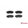 P 54 028 BREMBO Комплект гальмівних колодок дисковий гальм