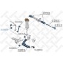 75-31809-SX STELLOX Опора стабілізатора