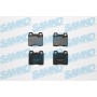 5SP333 SAMKO Комплект гальмівних колодок дисковий гальм