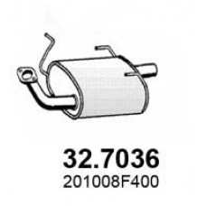 32.7036 ASSO Глушник вихлопних газів кінцевий