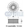 541267 RUVILLE Паразитный / ведущий ролик, поликлиновой ремень