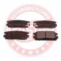 13046057882N-SET-MS MASTER-SPORT GERMANY Комплект гальмівних колодок дисковий гальм