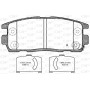 BPA1260.12 OPEN PARTS Комплект гальмівних колодок дисковий гальм