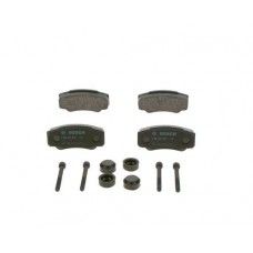 0 986 494 049 BOSCH Комплект гальмівних колодок дисковий гальм