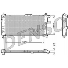 DRM20032 DENSO Радіатор охолодження двигуна