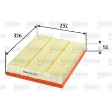 585096 VALEO Повітряний фільтр