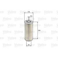 585703 VALEO Повітряний фільтр