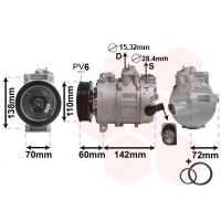 0300K344 VAN WEZEL Компресор кондиціонера