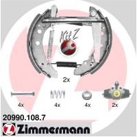20990.108.7 ZIMMERMANN Комплект гальмівних колодок