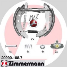 20990.108.7 ZIMMERMANN Комплект гальмівних колодок