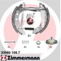 20990.108.7 ZIMMERMANN Комплект гальмівних колодок